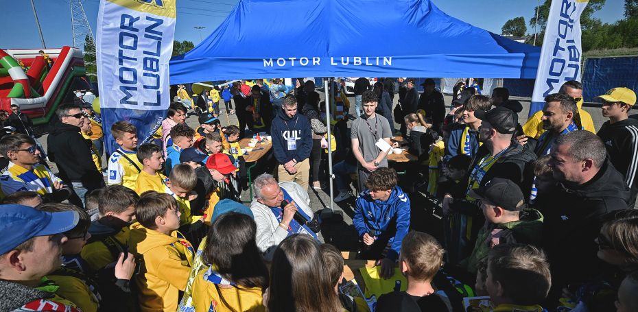 Motorowe Miasteczko przed meczem z Zagłębiem Lubin pod namiotem!